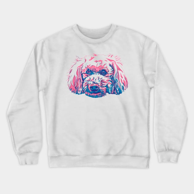 Bichpoo Crewneck Sweatshirt by RaLiz